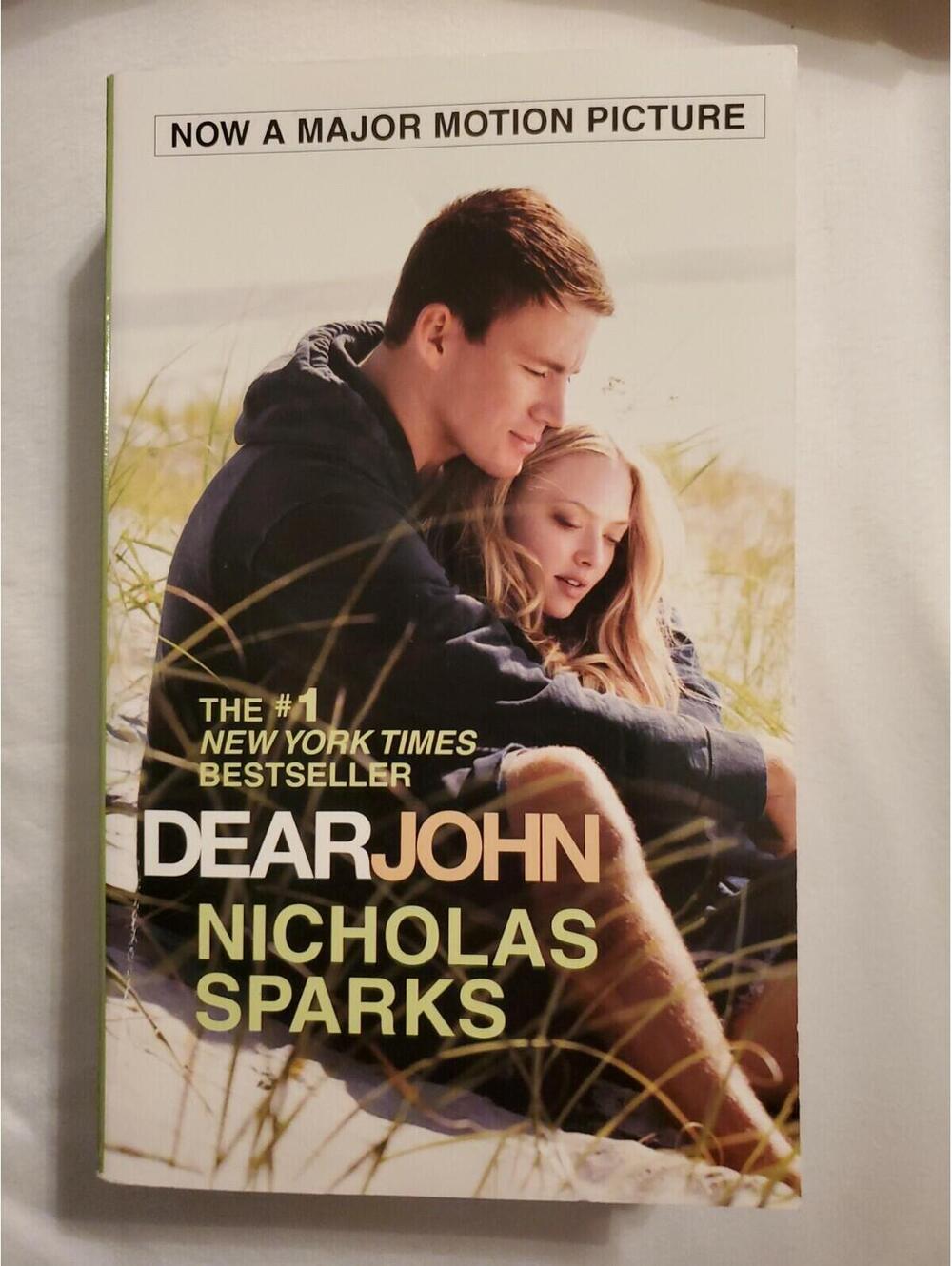 Dear John By Nicholas Sparks Paperback Book